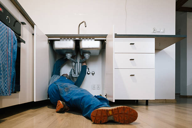 Professional Drain Cleaning technician working in Inola, OK